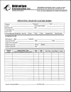 MOLD AIR-O-CELL CHAIN OF CUSTODY FORM