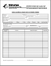 SOIL SAMPLE CHAIN OF CUSTODY FORM